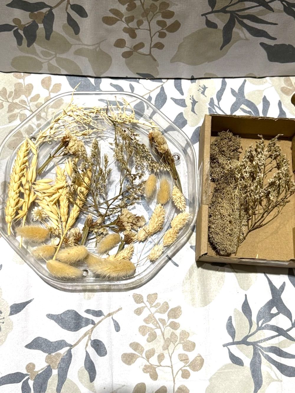 Assorted Dried Wildflower Mix - Neutral Tones